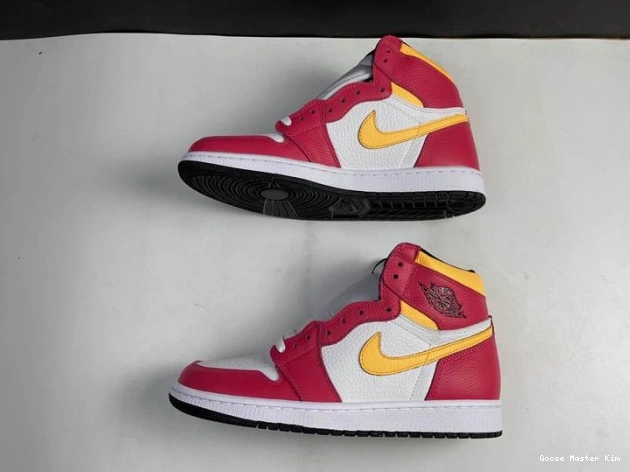 High 1 Fusion Red 555088-603 Jordan Air OGLight 0716